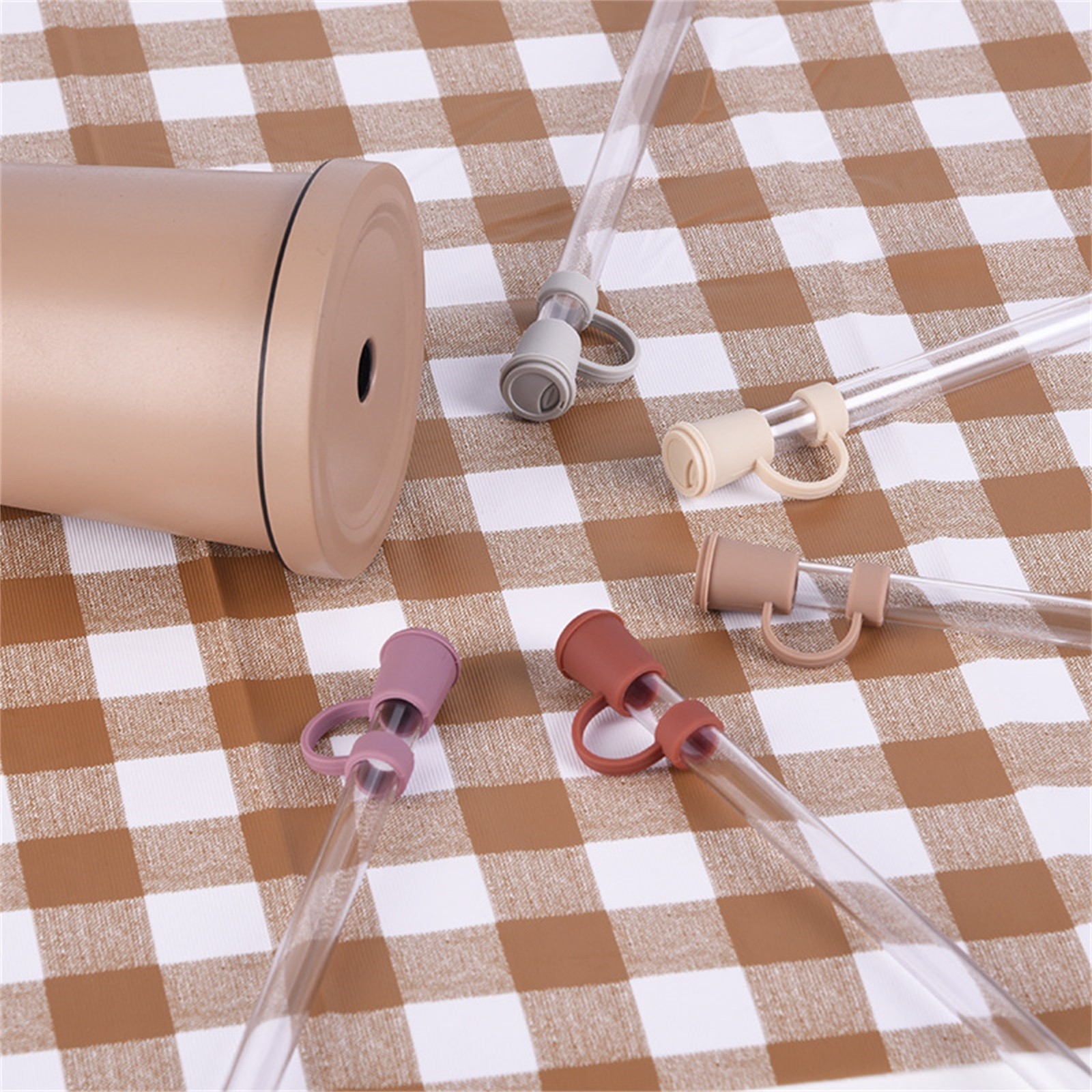 Clearance!Ymkly kitchen accessoriesSilicone Straw Dust Proof Plug